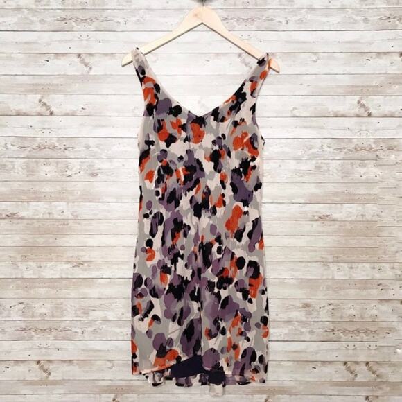 CAbi Radiant Dress Cream Velvet Burnout Floral Autumnal Sleeveless Work Size XS - Picture 9 of 9
